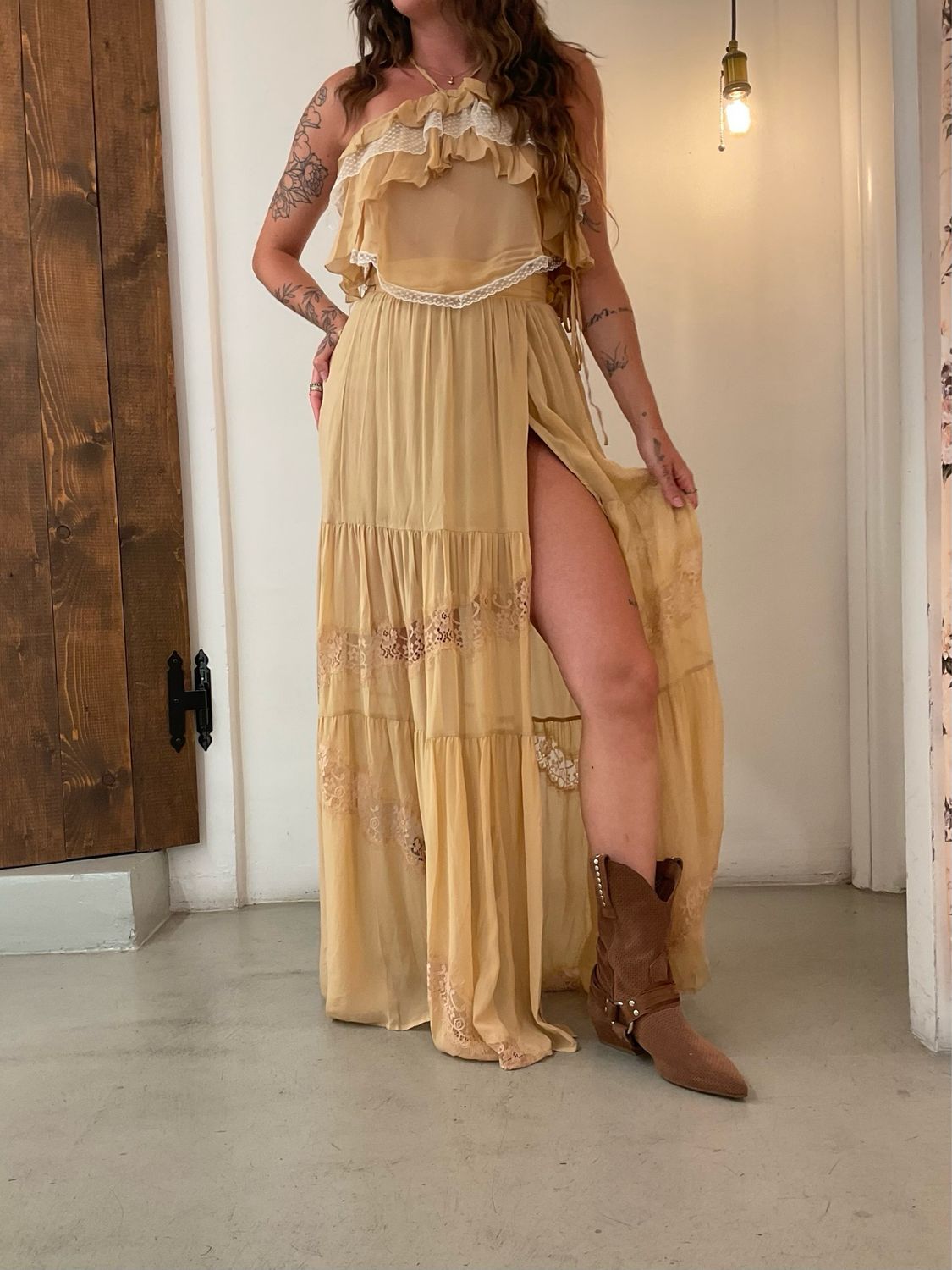 Completo etnico hippie chick