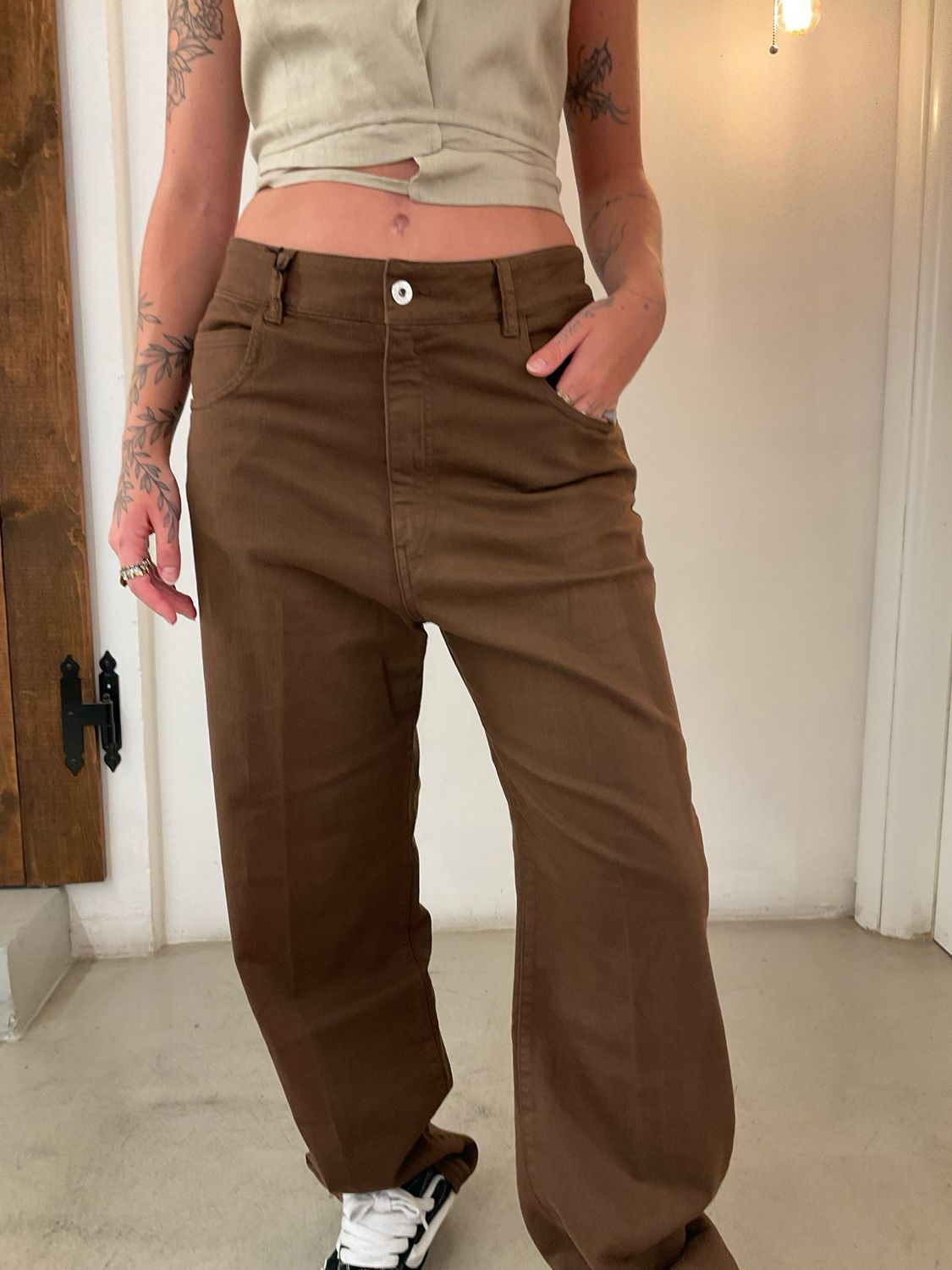Pantalone Marta cioccolato