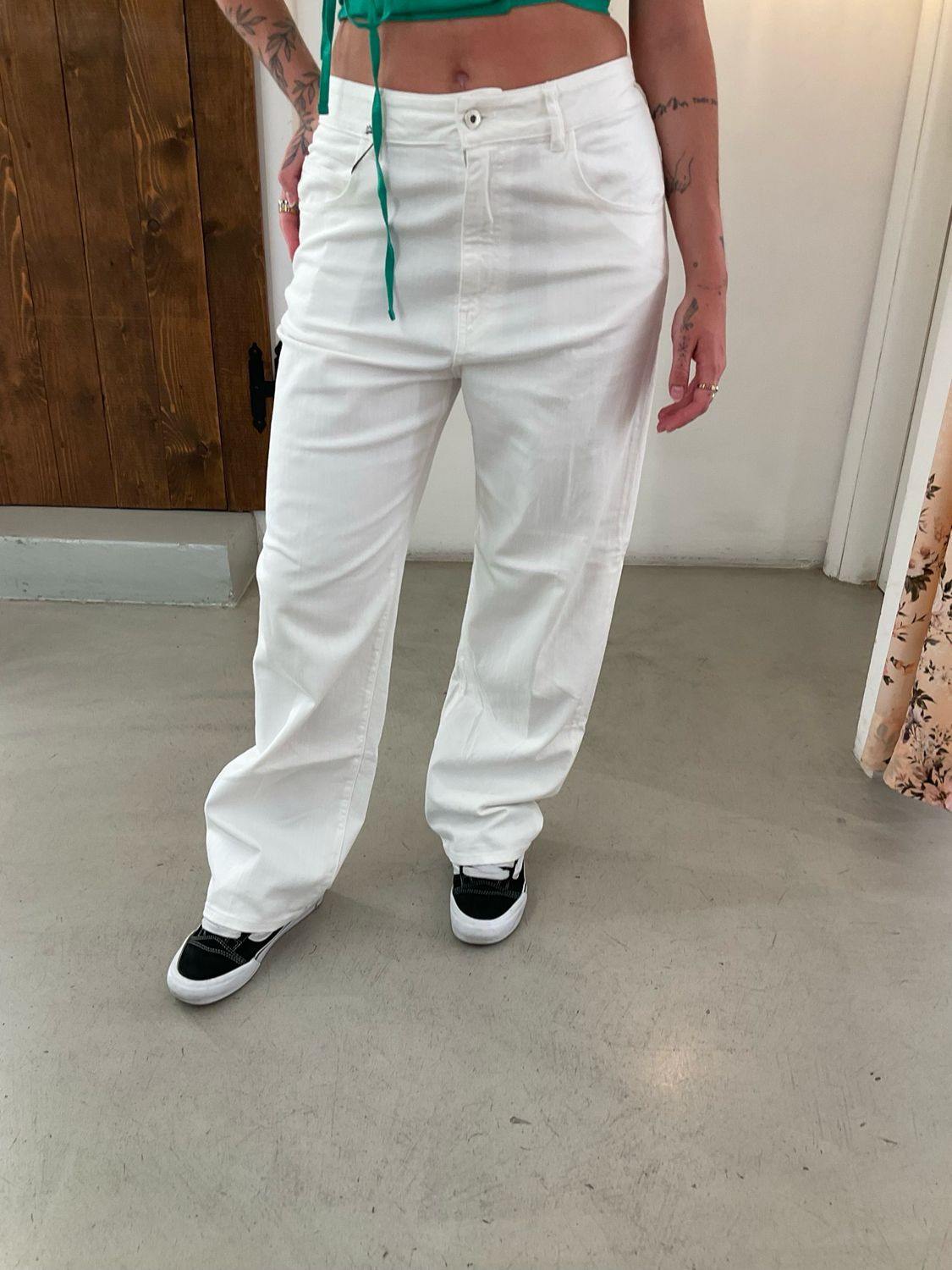 Pantalone Marta bianco