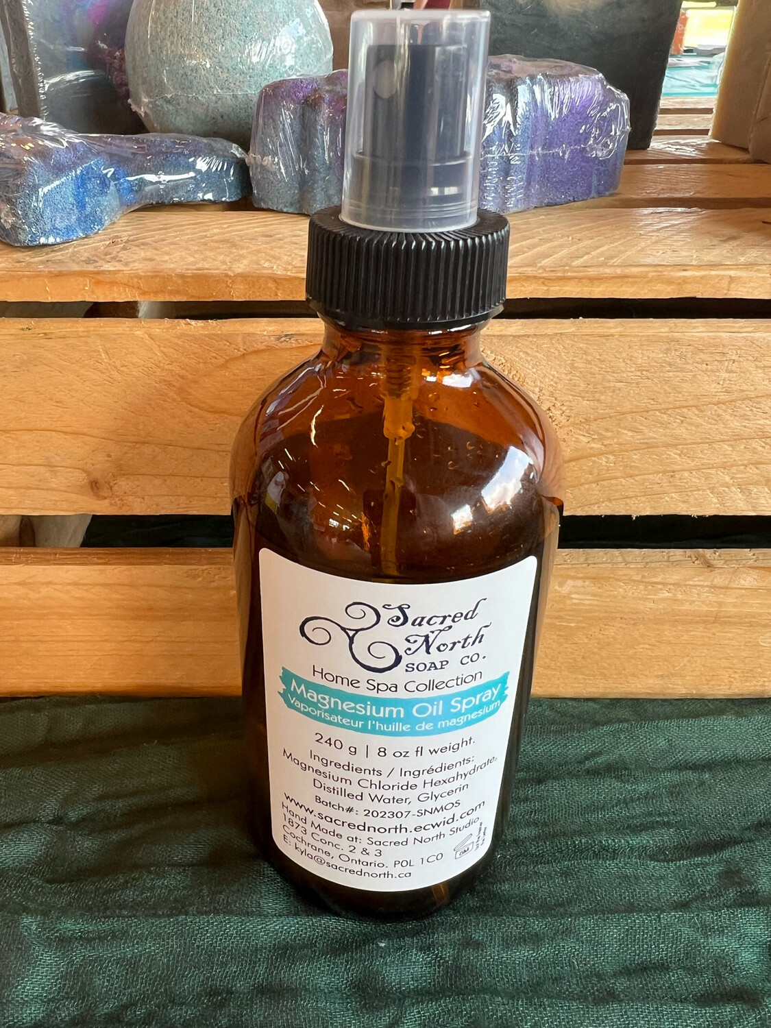 Magnesium Spray 4 Oz | 120g Net Weight