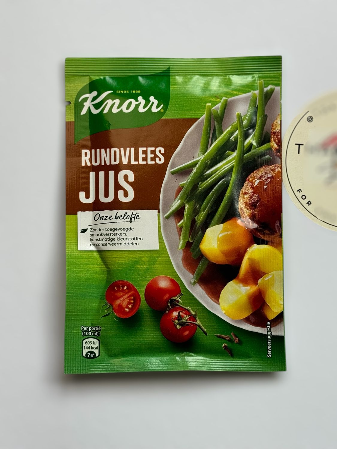 Diverse jus zakjes Knorr