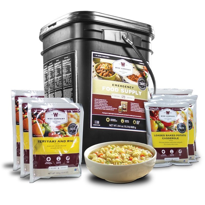 120 Serving Entree Only Grab and Go Bucket