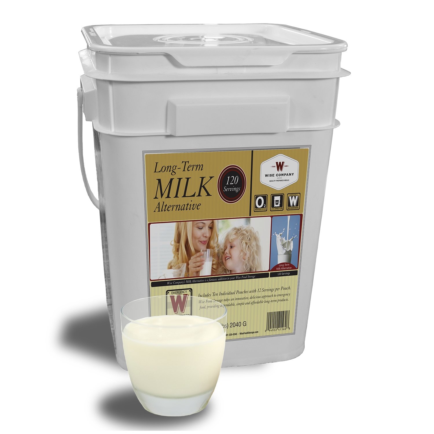 120 Serving Milk Bucket