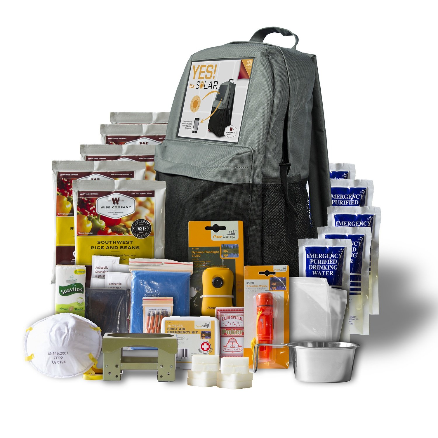 5 Day SOLAR Survival Backpack