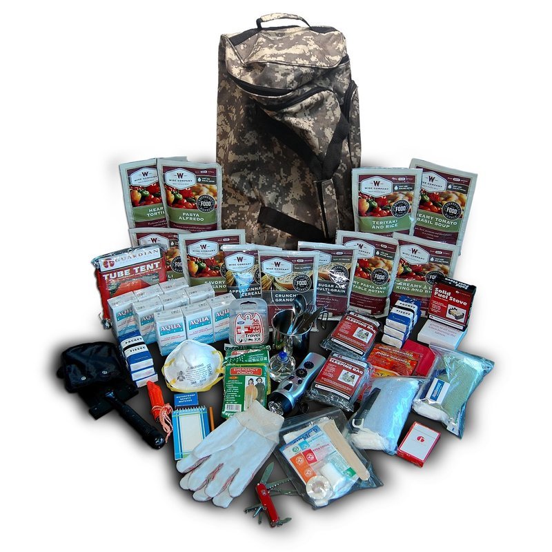 2 Week Deluxe Survival Backpack Camo