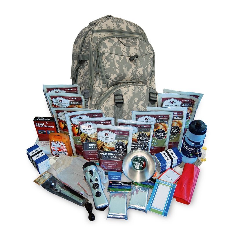 2 Week Essential Survival Backpack Camo