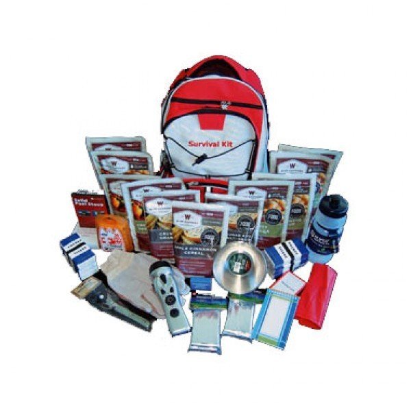 2 Week Essential Survival Backpack Red