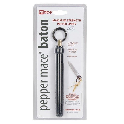 Mace Pepper Baton - Black