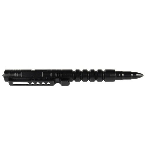 Tactical Black Pull Cap, Glass Breaker Tip Pen with Refill