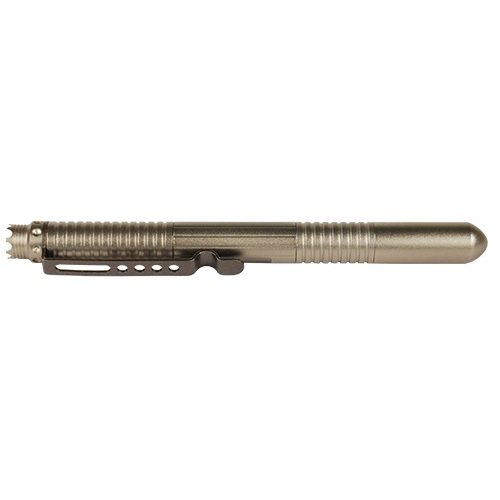 Tactical Silver Crown Tip, Screw Cap Pen with Refill
