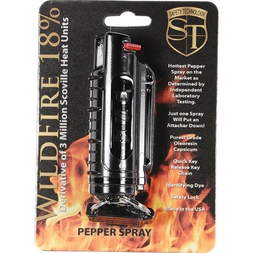 Wildfire 1/2 oz 18% Pepper Spray Black
