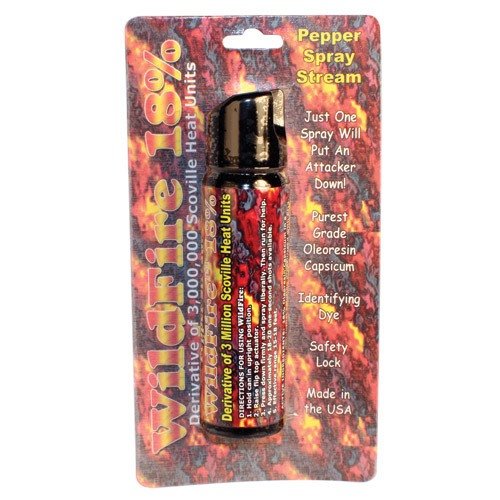 WildFire 4oz Pepper Spray 18% Stream