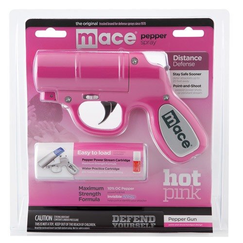 Pink Mace Pepper Gun