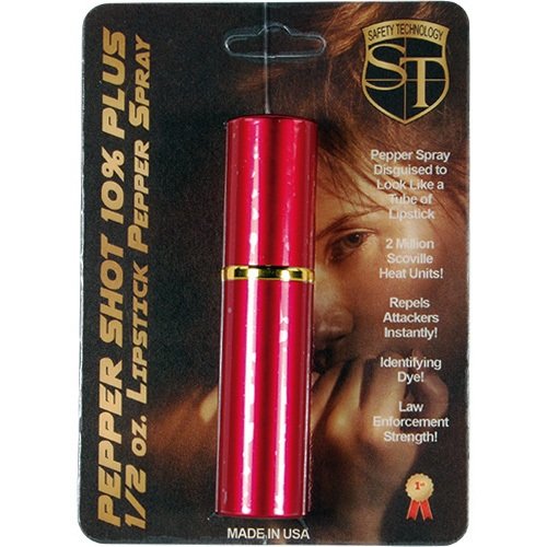 Pepper Shot Lipstick Pepper Spray Red