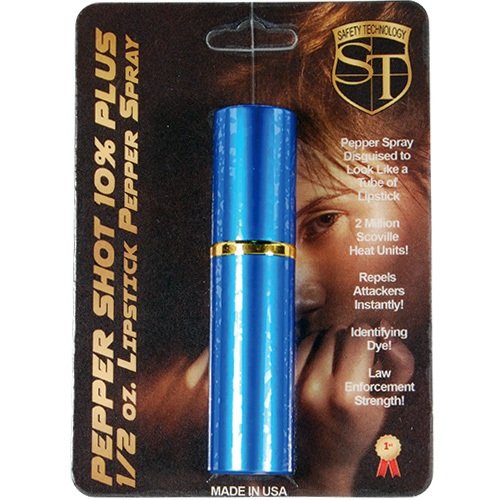 Pepper Shot Lipstick Pepper Spray Blue