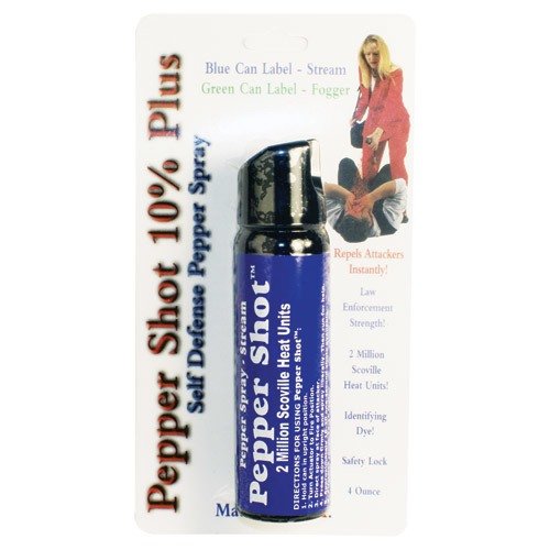 Pepper Shot 4oz Pepper Spray Stream