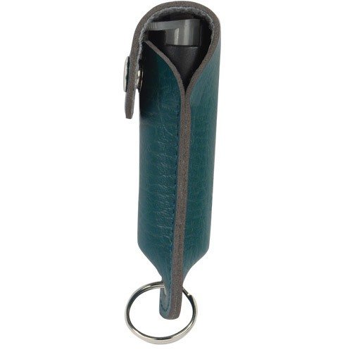 Mace Pepper Spray Leatherette Holster - Green
