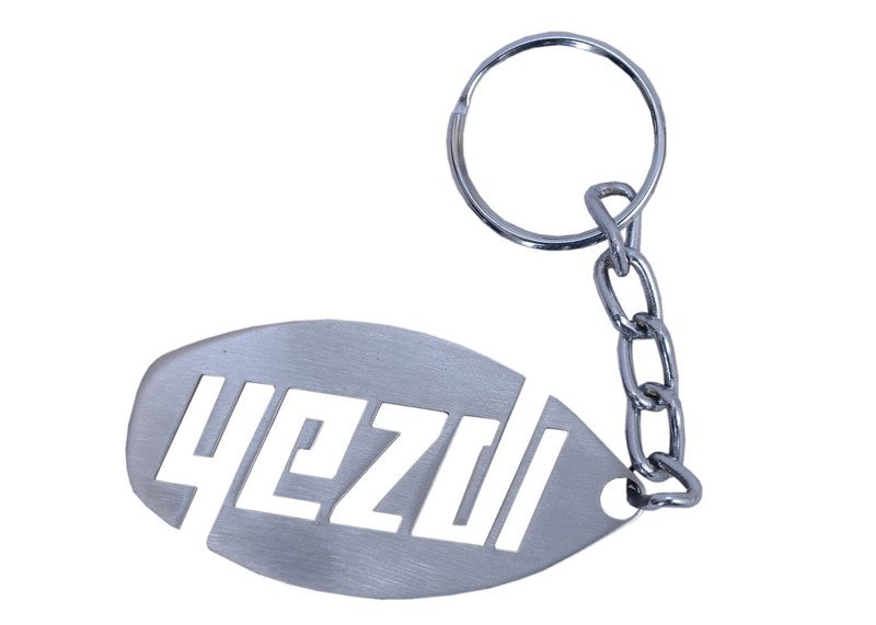 Stainless steel YEZDI bike Key Chain Stainless steel YEZDI bike Key Chain