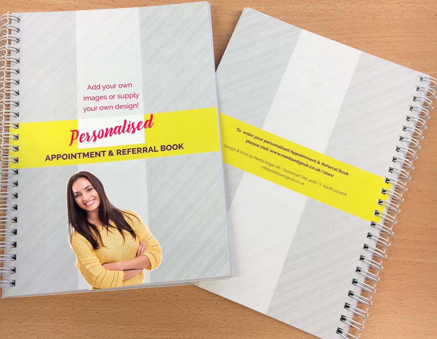 Personalised APPOINTMENT & REFERRAL BOOK (Qty 40)