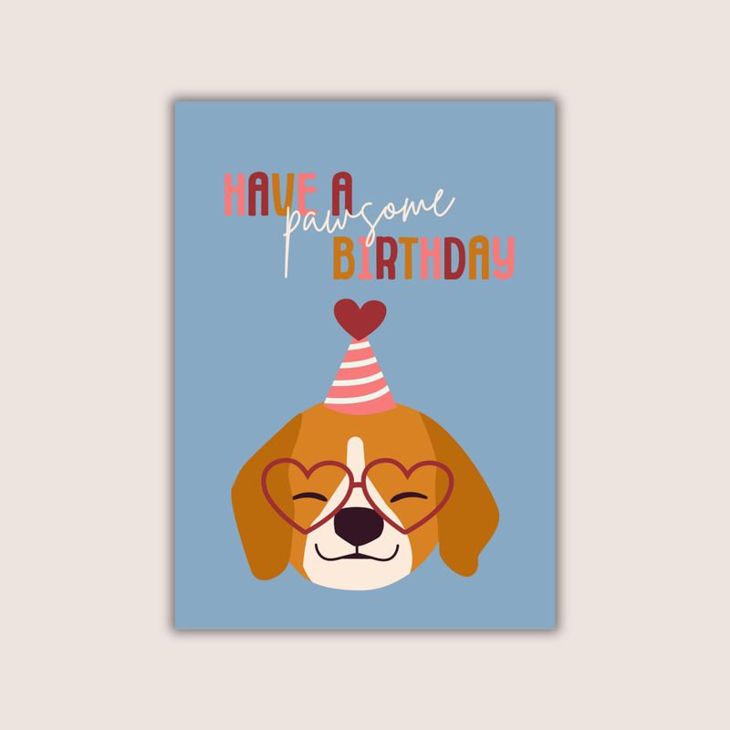 Pawsome birthday