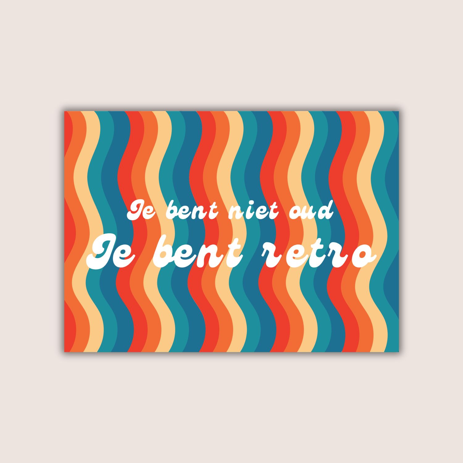 Je bent retro