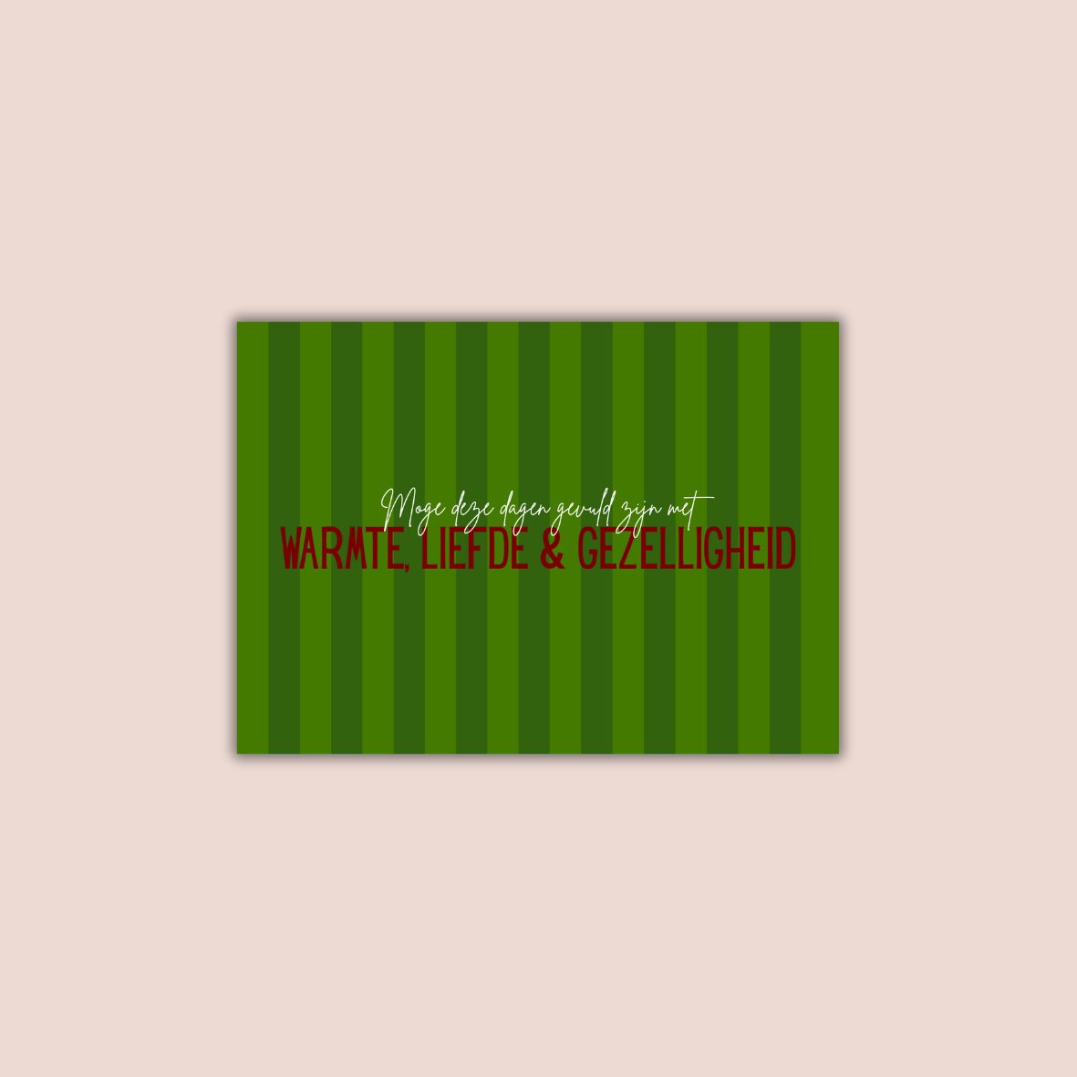 Warmte, liefde &amp; gezelligheid