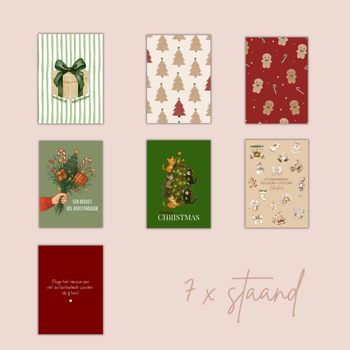 Kerstkaarten (set van 10)