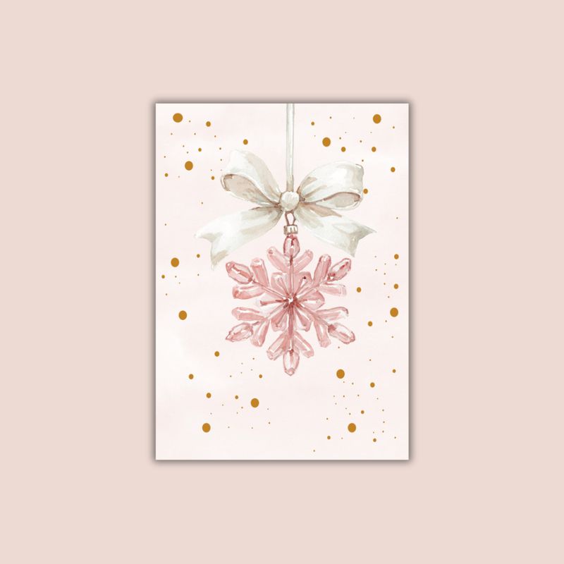 Sprankelende sneeuwvlok