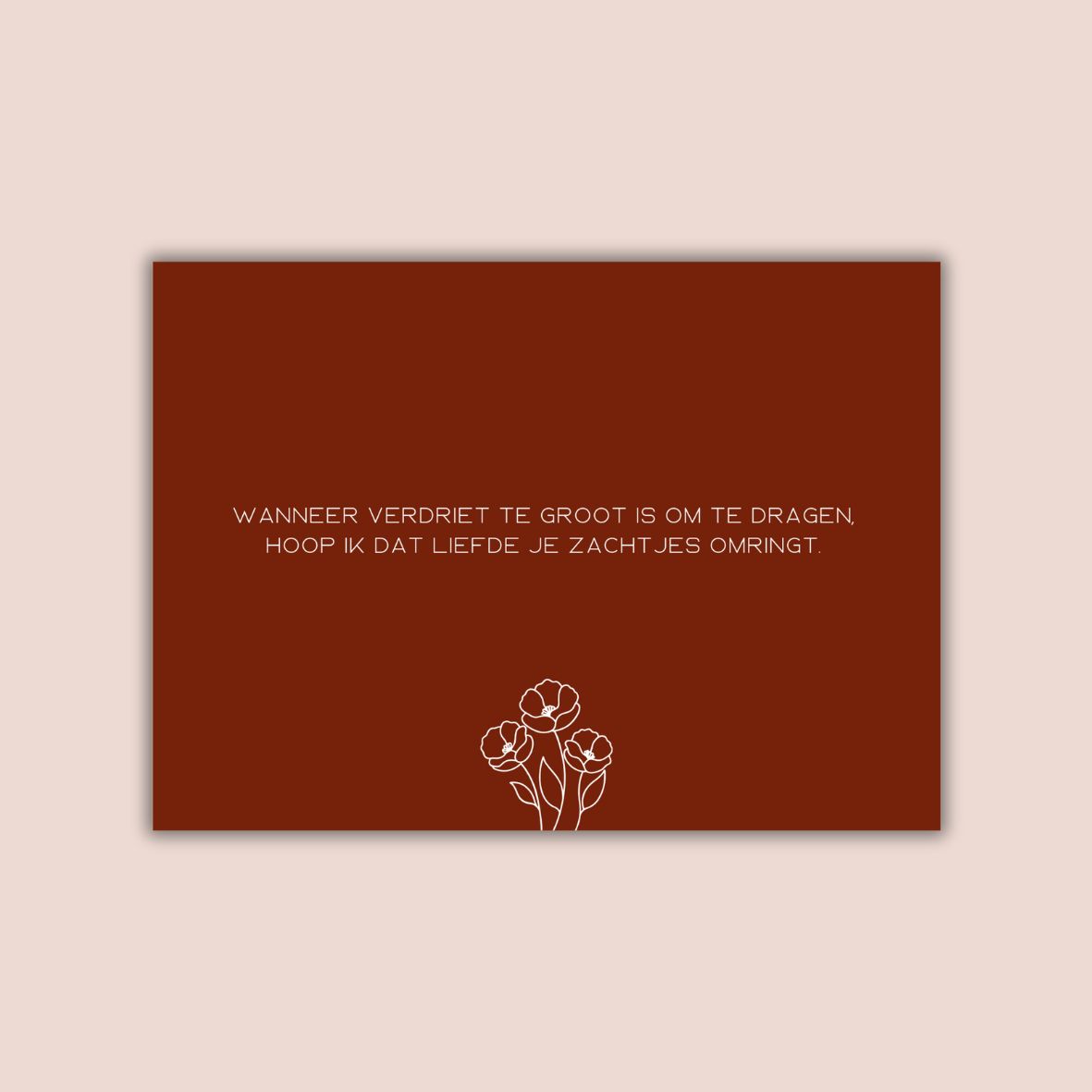 Liefde je zachtjes omringt