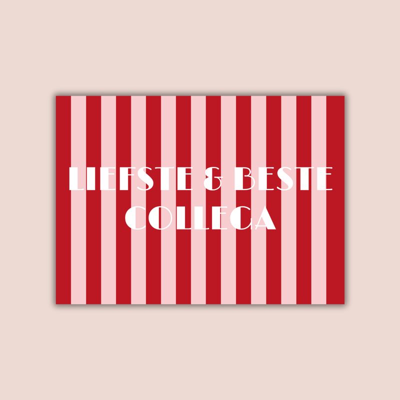 Beste &amp; liefste collega