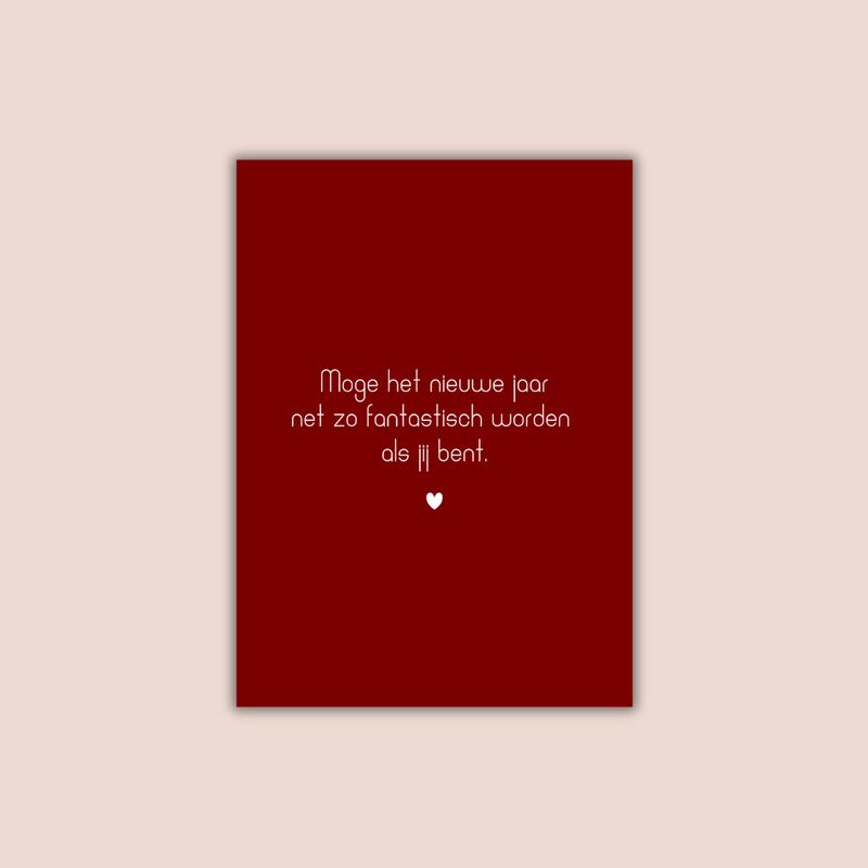 Fantastisch zoals jij