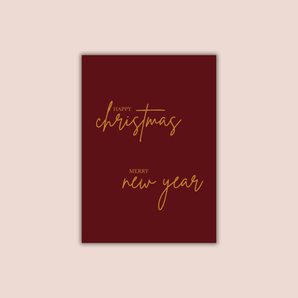 Happy &amp; merry