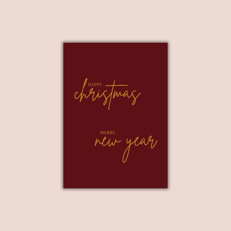 Happy &amp; merry