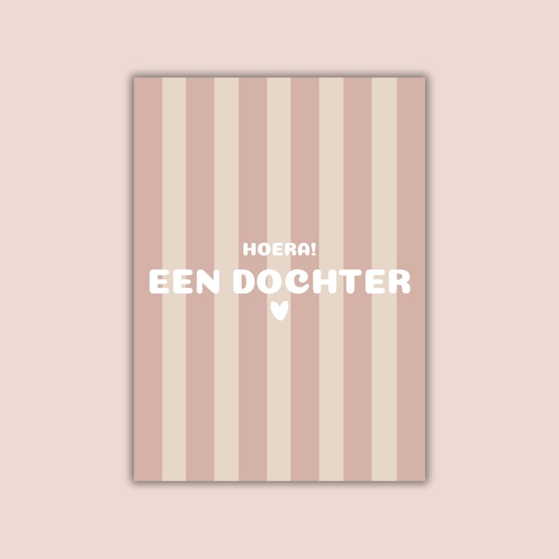 Hoera, een dochter!