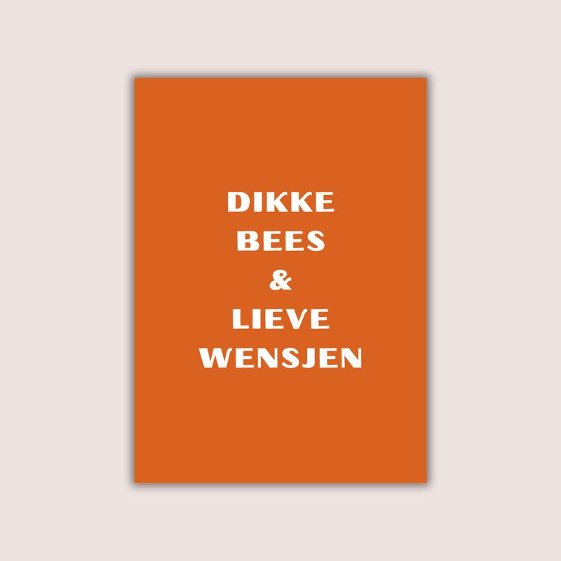 Dikke bees &amp; lieve wensjen