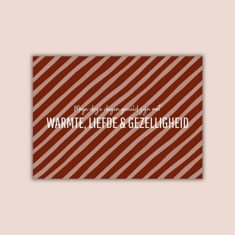 Warmte, liefde en gezelligheid