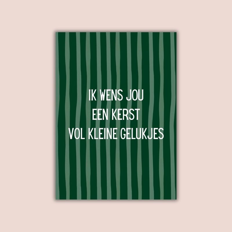 Kerst vol kleine gelukjes