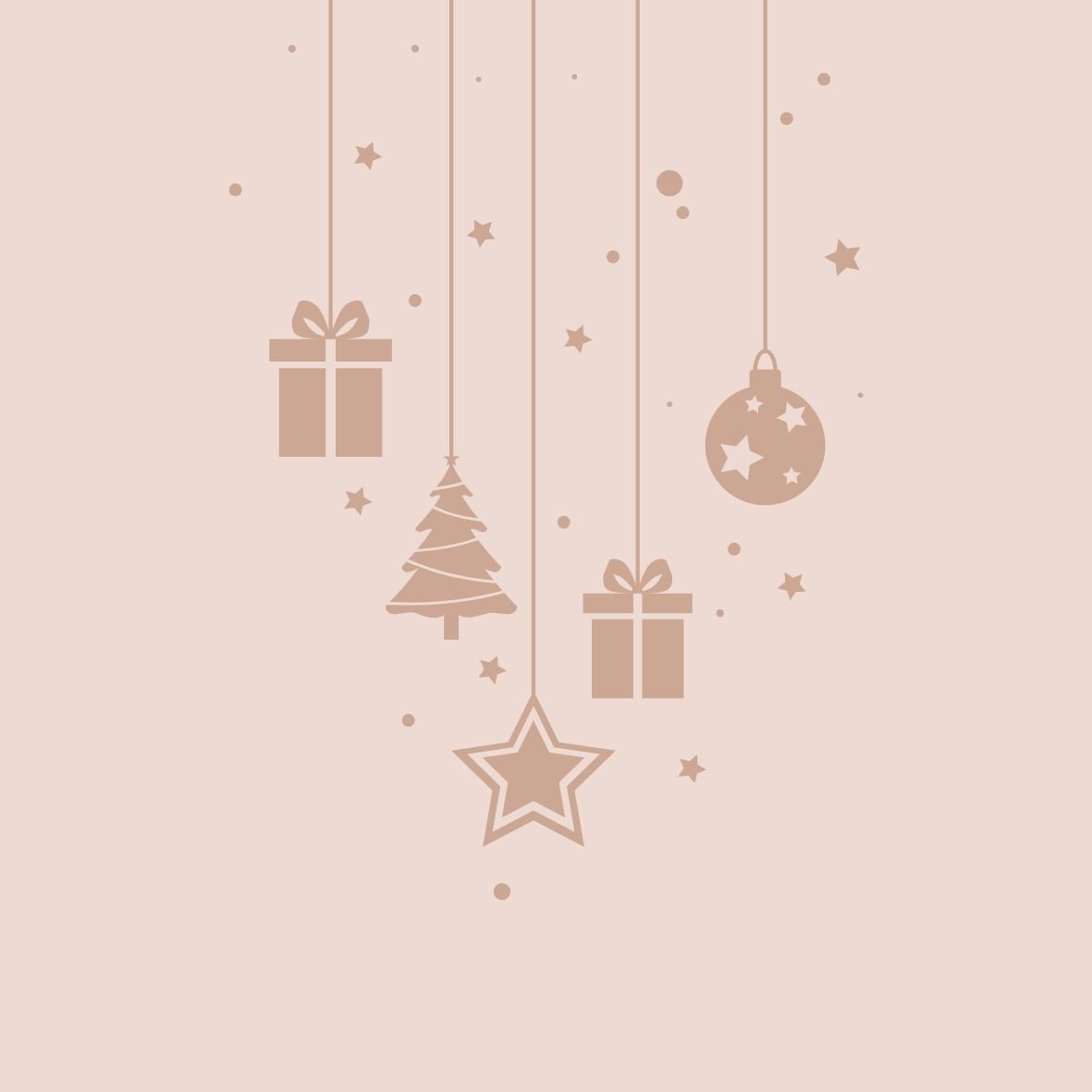 Kerstset - 10 stuks
