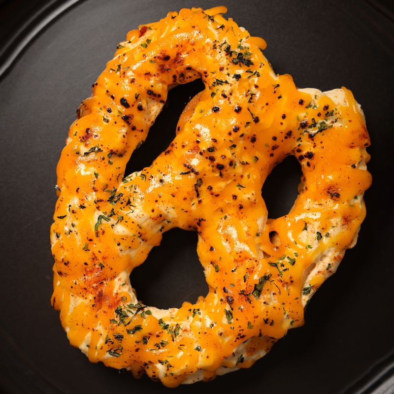 Crab Dip Pretzel Crab Dip Pretzel