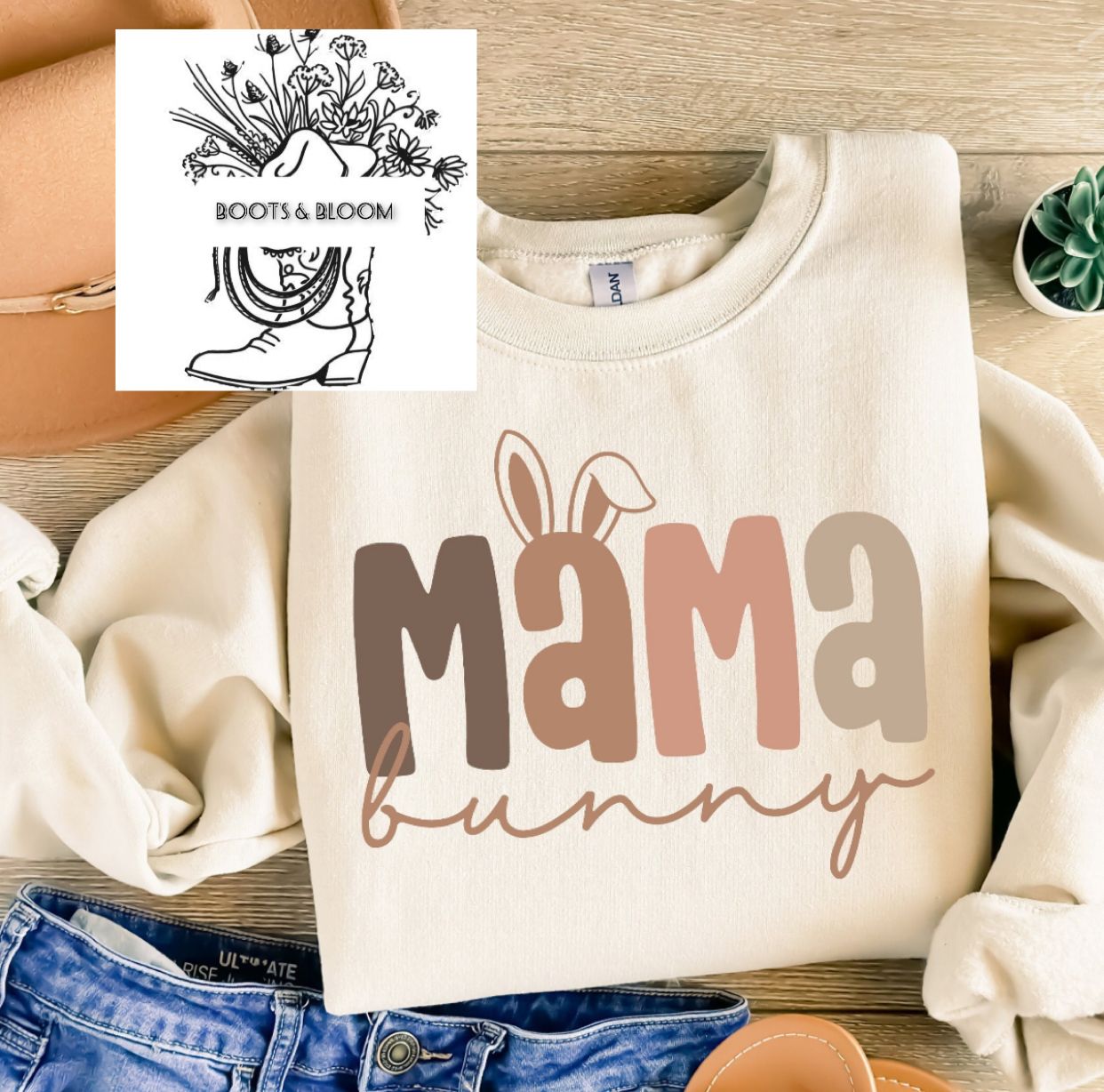 MAMA Bunny CREW (Sand)