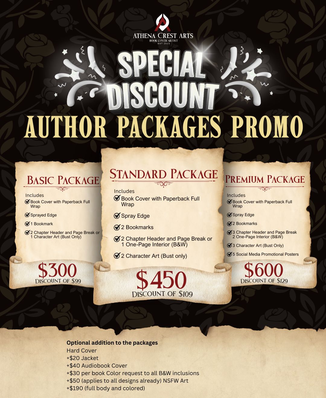 Custom Book Cover Package