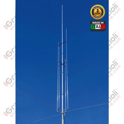 Grazioli MV6 High Power Multiband Vertical 20-6 Meters Ground Plane