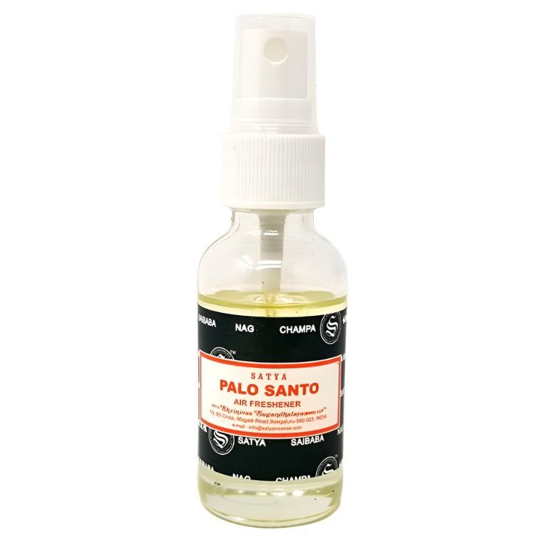 30 ml Satya Air Freshener - Palo Santo, SKU I08-PSAF, UPC 700317377887