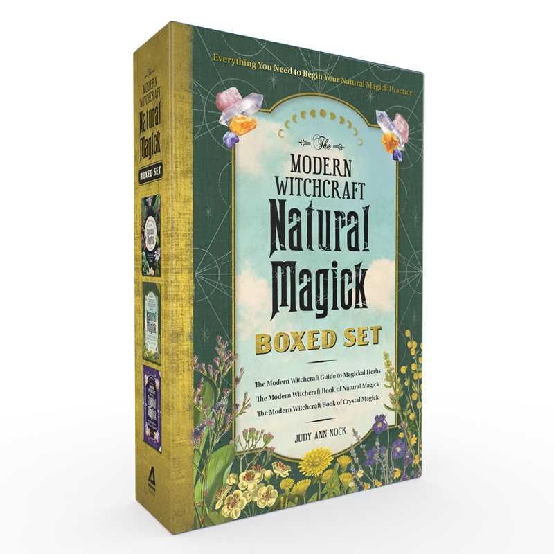 The Modern Witchcraft Natural Magick Boxed Set (Hardcover) by Judy Ann Nock, SKU SS-427, UPC 700317…