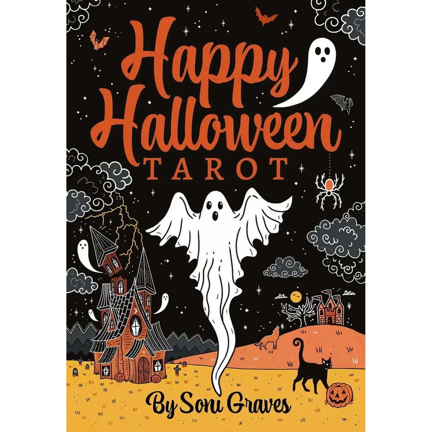 Happy Halloween Tarot by Soni Graves, SKU UG-HAP78, UPC 700317397427
