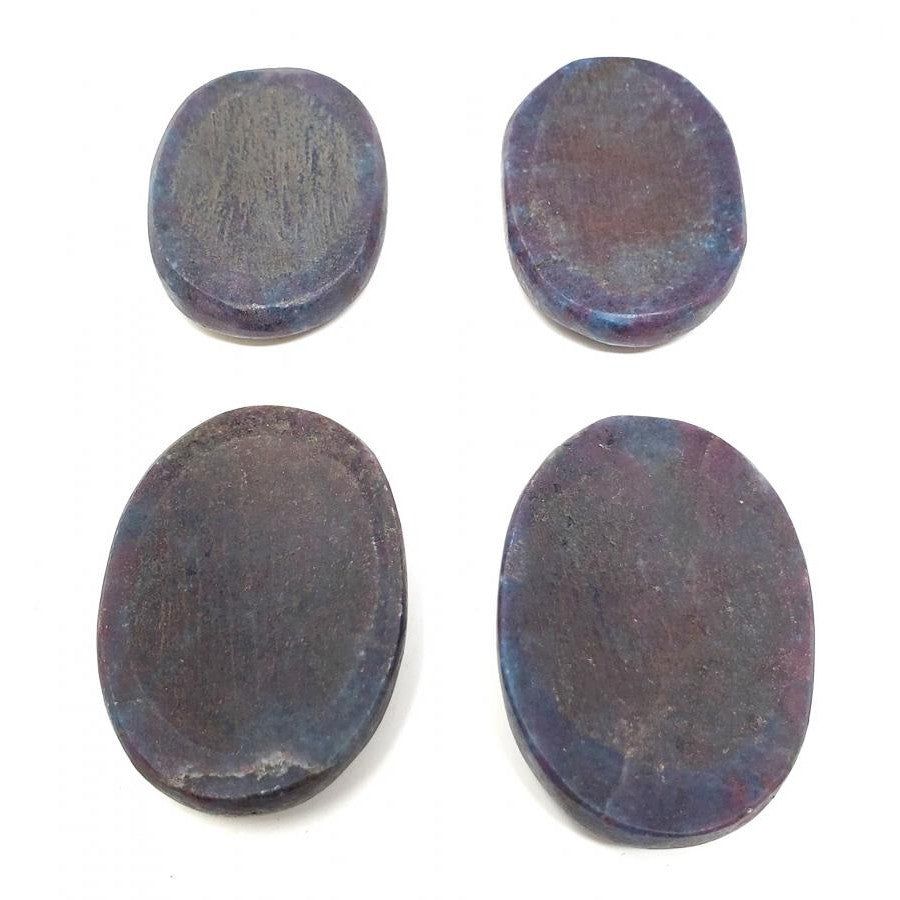 Worry Stone - Ruby Kyanite, SKU U00-31-WOST-31-1, UPC 700317382317