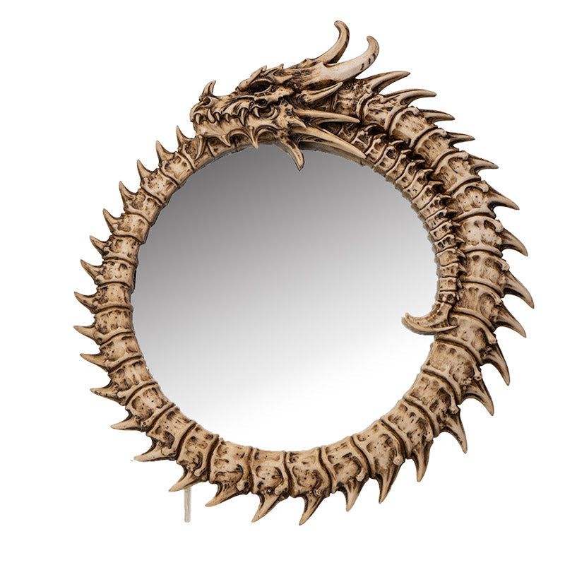 Dragon Skeleton Wall Mirror, SKU PG-15486, UPC 700317306528