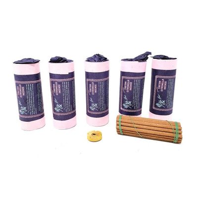 4.5&quot; Tibetan Incense Dhoop - Citronella (5 Packs of 30 Sticks), SKU J00-TI-BINS-Citronella, UPC 700…