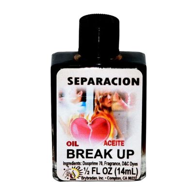 1/2 oz Brybradan Spiritual Oil - Break Up, SKU RM-287076, UPC 700317361893