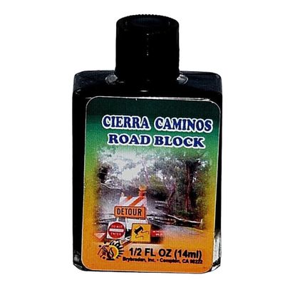 1/2 oz Brybradan Spiritual Oil - Road Block, SKU RM-UNK287691, UPC 700317363194